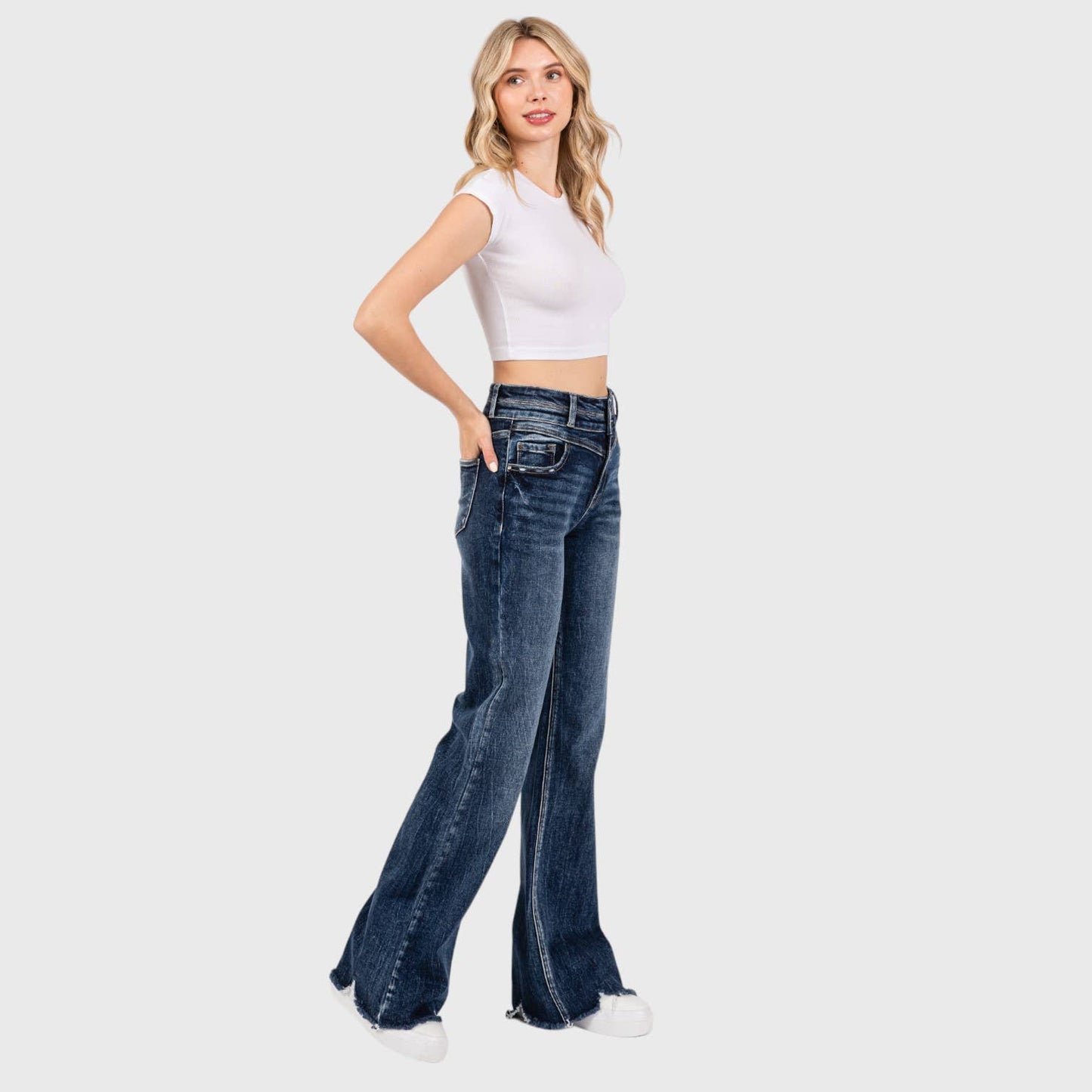 The Presley Wide Leg Trouser