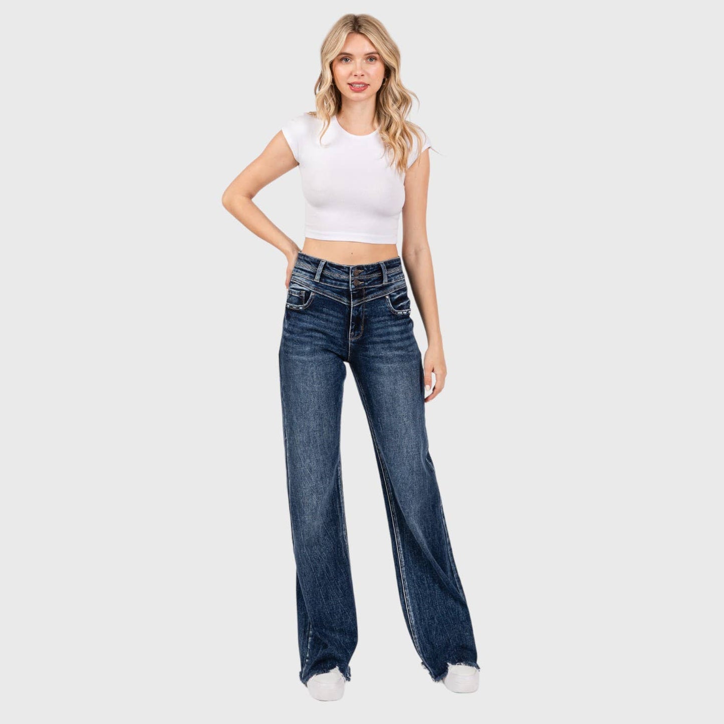 The Presley Wide Leg Trouser