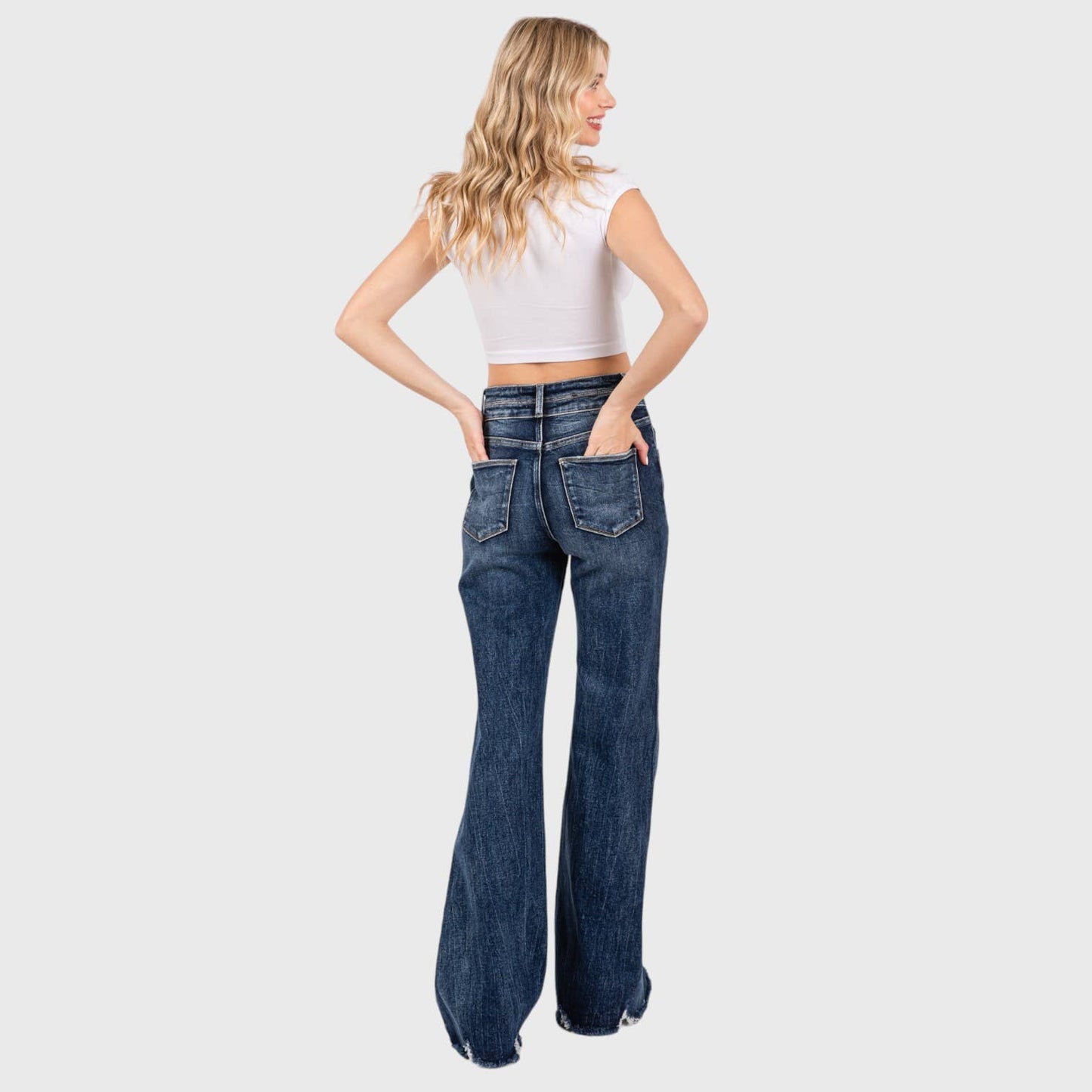 The Presley Wide Leg Trouser
