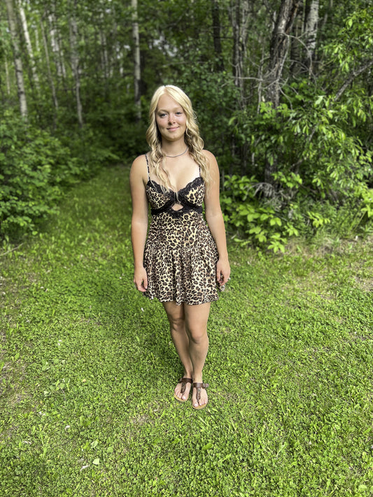 Leopard Midi Dress