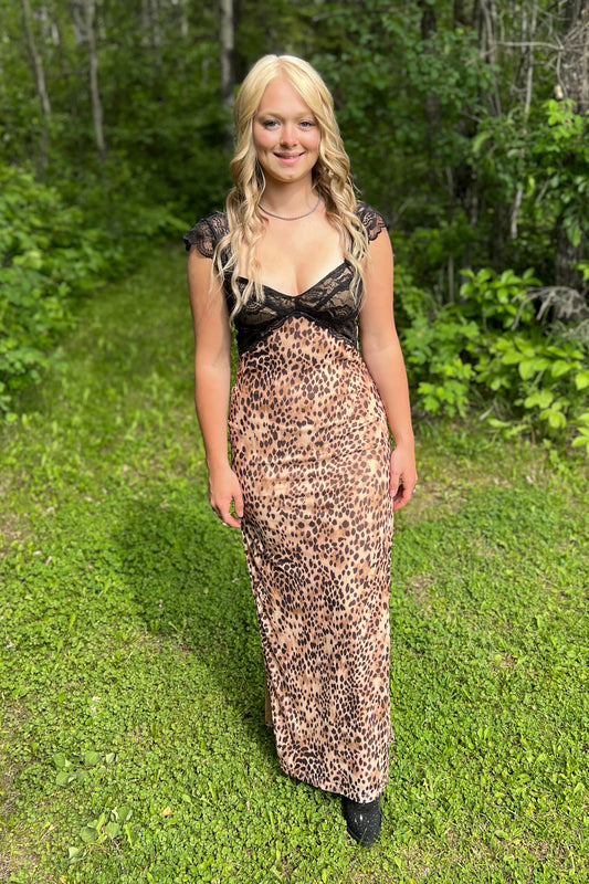 Leopard Maxi Dress