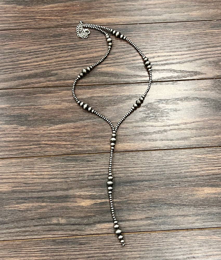 Faux Navajo Lariat Necklace
